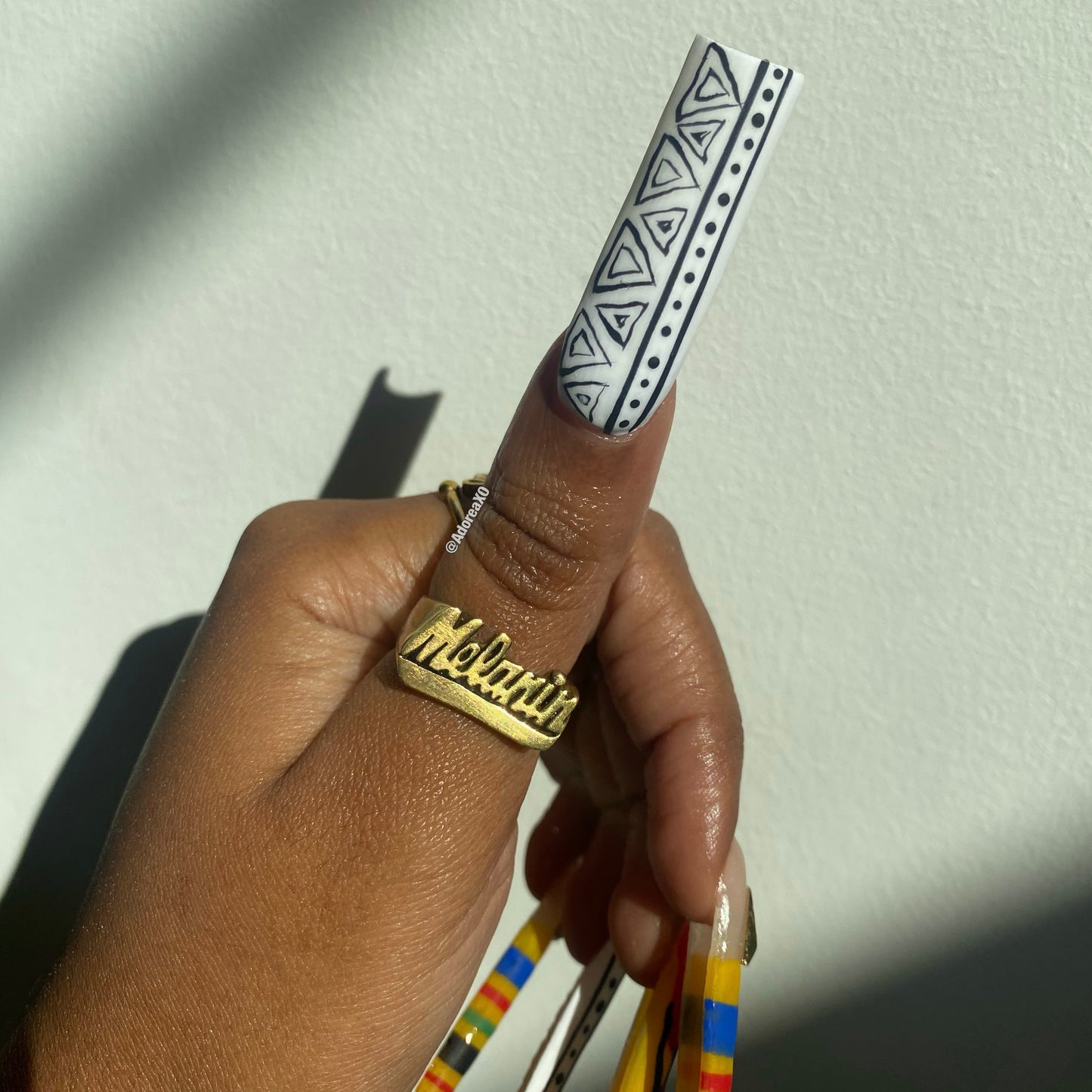 Made to Order: Black History Month Abstract Press Ons